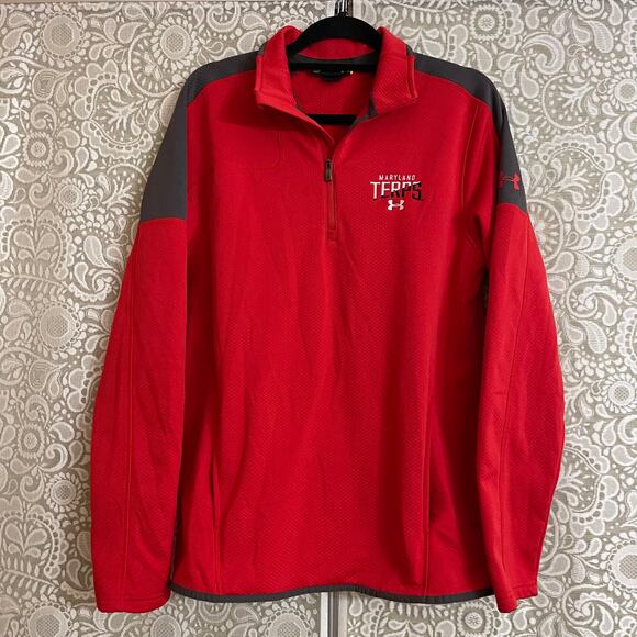 Maryland Terps Under Armour Pullover Medium - Picture 1 of 6